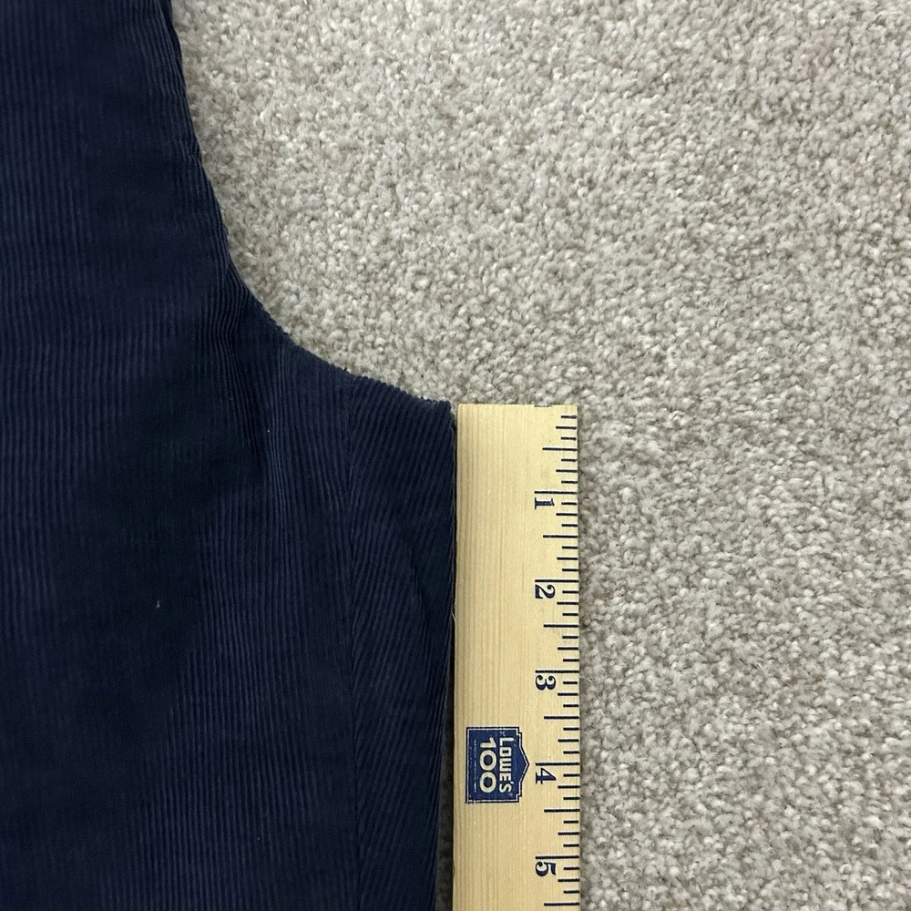 Brooks Brothers Flat Front‎ Clark Corduroy Pants Men's Size 36x32 Blue